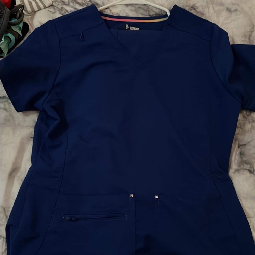 Blue Scrub Set